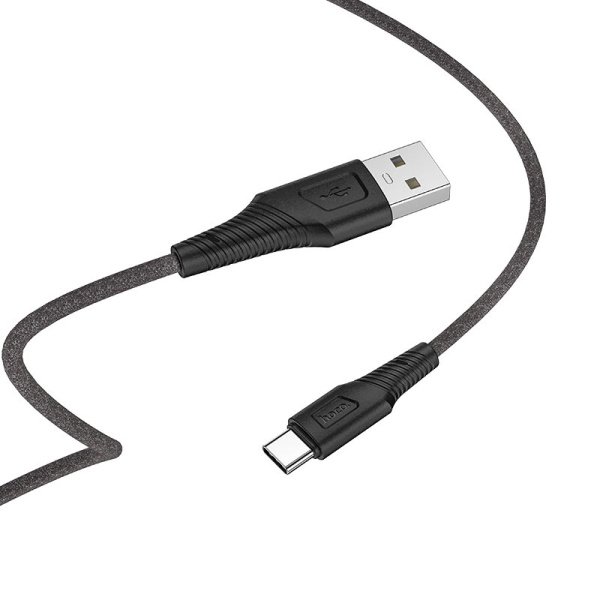 Кабель Hoco X58 USB-A - Type-С 3a 1m черный