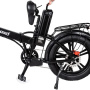 Электровелосипед Minako F10 черный литые