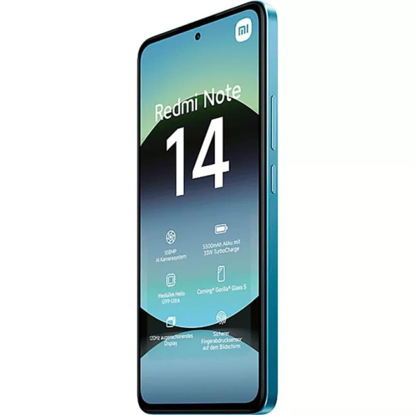 Смартфон Xiaomi Redmi Note 14 6/128 ГБ Ocean Blue 4G