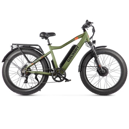 Электровелосипед Eltreco Gelbert Pegas 4 DUAL PRO MAX (Хаки-2966)