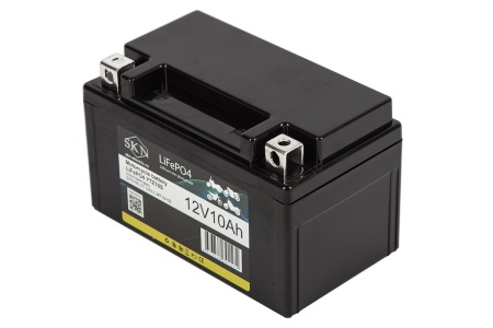 Аккумулятор для мототехники SKN LiFePO4 YTZ10S (12V/10Ah/190A) [UTZ10S, CT 1210.1, MT 12-10]