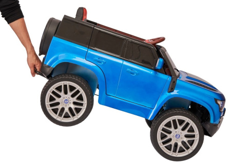 Детский электромобиль Джип Range Rover YBM8375 4x4 Синий краска