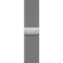 Apple Watch Series 9, 45 mm, корпус из нержавеющей стали серебристого цвета, миланский сетчатый ремешок серебристого цвета