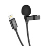 Микрофон петличный Lightning Hoco L14