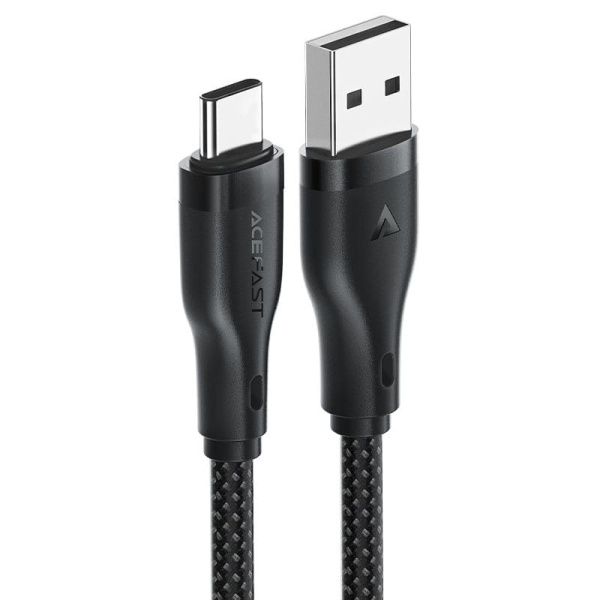 Кабель USB-A to USB-C AceFast C8-04 Black