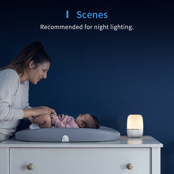 Умный светильник Meross Smart WiFi Ambient Light (небольшой) MSL420 (AG-L4) MSL420HK(EU)