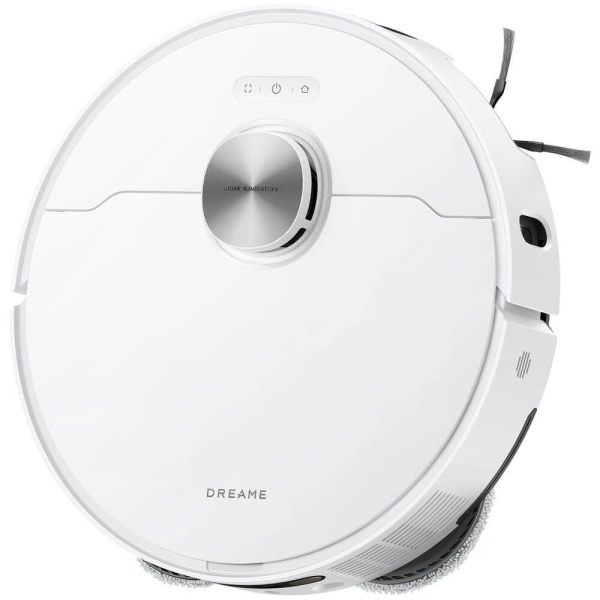 Dreame L40s Ultra RLL22SE EU белый — робот со станцией, вид спереди