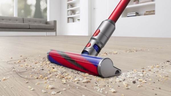 Dyson V8 Slim Fluffy Nickel/Red (Гонконг)