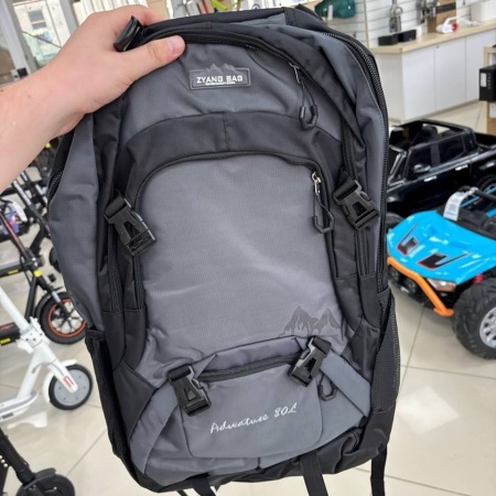 Рюкзак ZYANG BAG Черный Серый