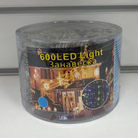 Гирлянда Штора, 3х3 метра, синий