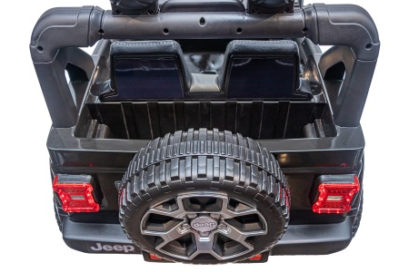Детский электромобиль Джип Jeep Rubicon DK-JWR555 черный