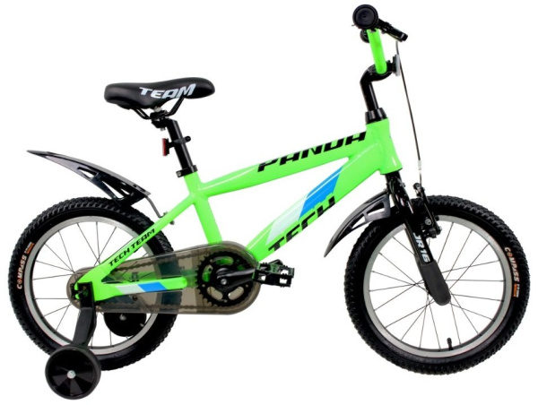 Велосипед TechTeam Panda 18" Green