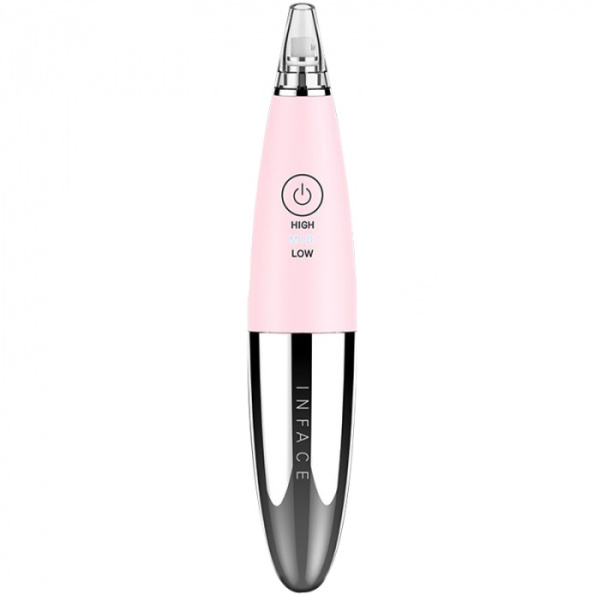 Вакуумный аппарат для чистки лица InFace Blackhead Remover (MS7000) Pink
