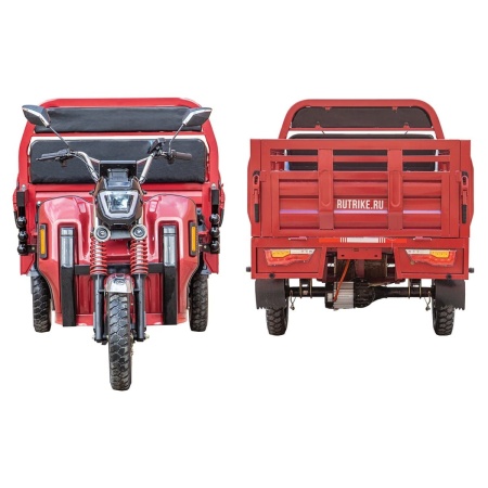 Грузовой электротрицикл Rutrike Антей Pro 1500 60V1200W (Красный-2738)