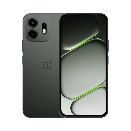 Смартфон OnePlus Nord N6 4/128GB Midnight Green — фото на белом фоне