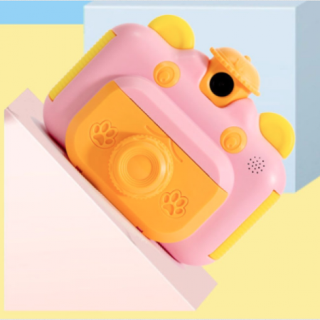 Детская камера с мгновенной печатью фотографий Leilam VUS розовый