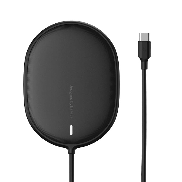 Беспроводное зарядное устройство BASEUS Light Magnetic BS-W518 (WXQJ-01) 2A 15W черный