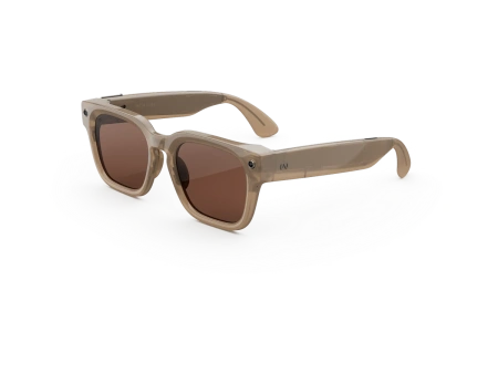 Умные очки Meta Glasses Fury Sandstone / Dark Amber