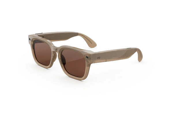 Умные очки Meta Glasses Fury Sandstone / Dark Amber