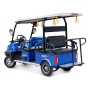 Гольф-кар мини Gelbert Venus 60V 1200Вт (Синий-2922)