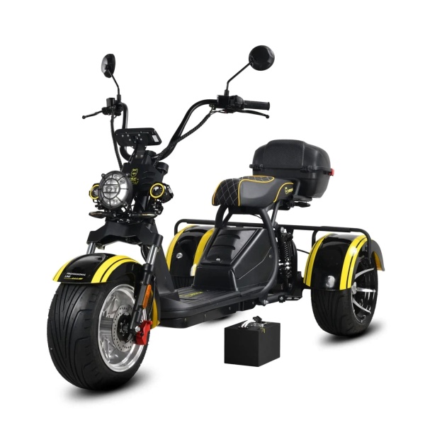 Электротрицикл Citycoco Siberton PRO TRIKE Max 3950W 12"