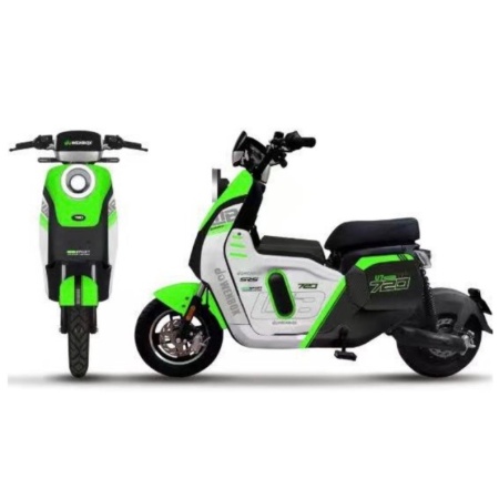 Электроскутер Wenbox U-720 1500W (60V/45Ah) Бело-салатовый