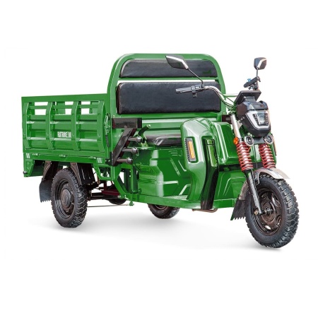 Грузовой электротрицикл Rutrike Антей Pro 1500 60V1200W (Темно-зеленый-2790)