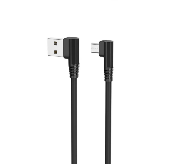 Кабель USB HOCO U83 Puissant USB - Micro  2.4А (Черный)