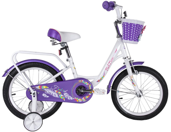 Велосипед TechTeam Firebird 20" 2022 White/Violet