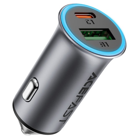 Автомобильное зарядное устройство AceFast Charge B16, 95W(1 USB-C + 1 USB-A)
