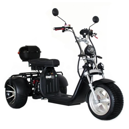 Электротрицикл Ikingi X12 Pro Trike (M12 Pro Trike) (Черный)
