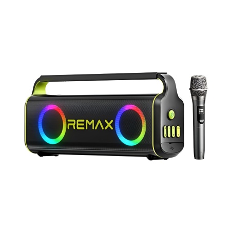 Колонкa с микрофоном Remax RB-MB07 Черная