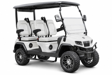 Гольфкар Rutrike Maverick 4 Plus (Белый-3284)