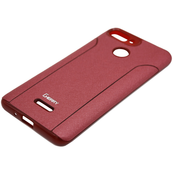 Cherry -II новый дизайн (силикон) для Xiaomi Redmi 6 (2018) красный