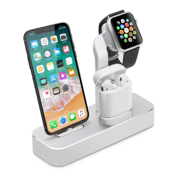 Док-станция COTEetCI Base19 Stand Silver (CS7201-GY)