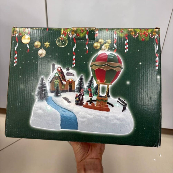 Фигура новогодняя Дети и Воздушный шар