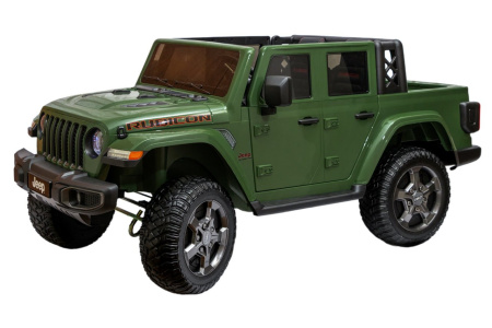 Детский электромобиль Джип Jeep Rubicon 6768R Хаки