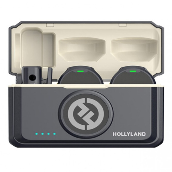Беспроводная система Hollyland Lark M2 Camera, 2х TX + RX, 3.5 мм TRS, USB-C, Lightning