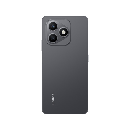 Смартфон Honor X8d 8/256GB Black — на белом фоне