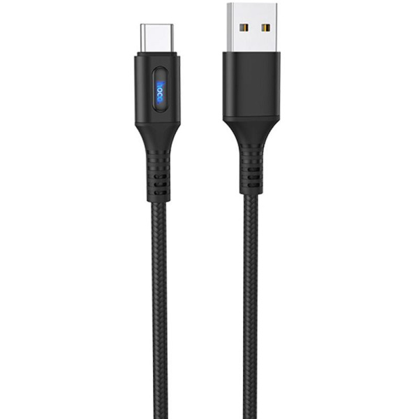 Кабель USB HOCO U79 Admirable USB - Type-C 1.2м (Черный)