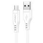 Кабель AceFast C3-09 USB - Micro USB White