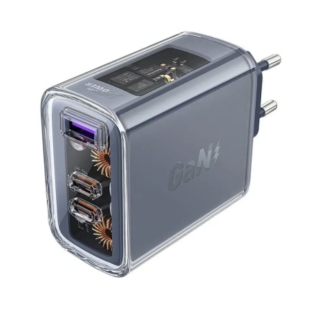 Сетевое зарядное устройство AceFast GaN3 A45 65W Black