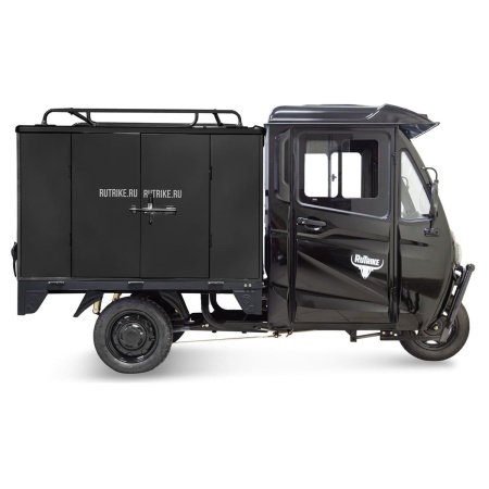 Грузовой электротрицикл Rutrike КАРГО Кабина Универсал 1500 60V1000W (Зеленый-2905)