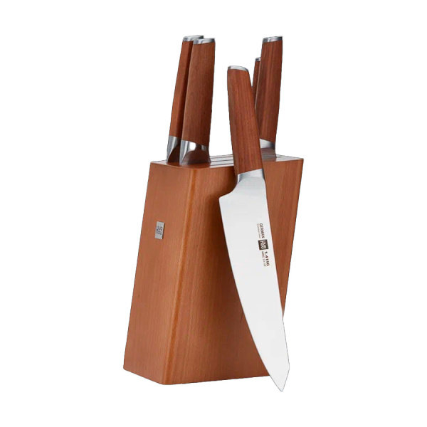 Набор ножей Huo Hou 6-piece German Steel Kitchen Knife Set HU0158