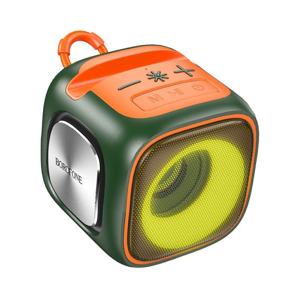 Колонка Borofone BR29 Interest sports Colorful LED (Dark Green)