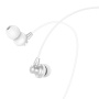 Проводные наушники Hoco M98 Delighted, Jack 3.5mm, 1.2 м, белый