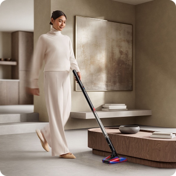 Вертикальный беспроводной пылесос Dyson SV50 PencilVac Fluffy Black