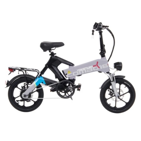 Электровелосипед Yokamura Combo 16 Grey Black (48V/11Ah)