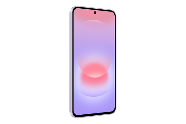 Смартфон Samsung Galaxy A37 8/256Gb Awesome Lavender, лавандовый — на белом фоне
