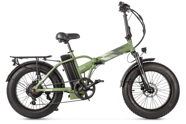 Электровелосипед Gelbert Saturn 3 PRO MAX (Хаки)